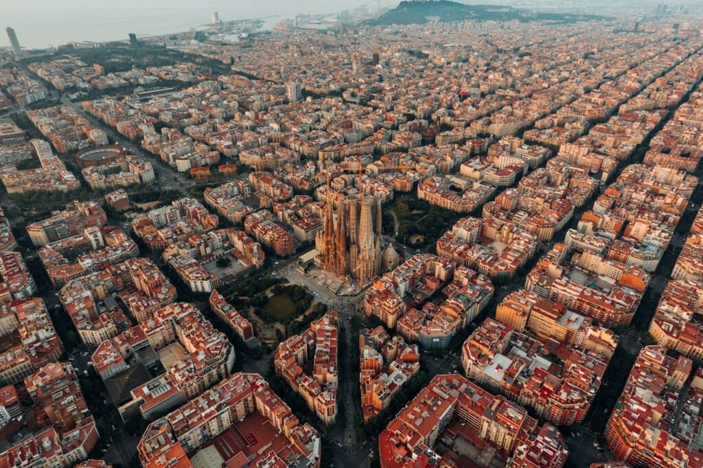 Barselona Sagrada Familia Gaudí
